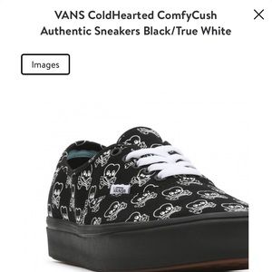 VANS coldhearted comfycush black/true white sneakers (Unisex)